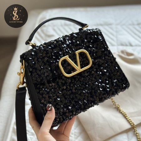 Valentino Black Loco Bag