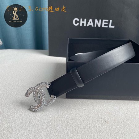 Chanel Black Belt