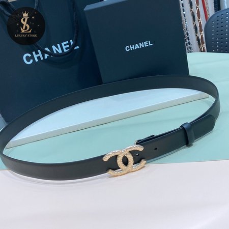 Chanel Calfskin Belt 3.0cm