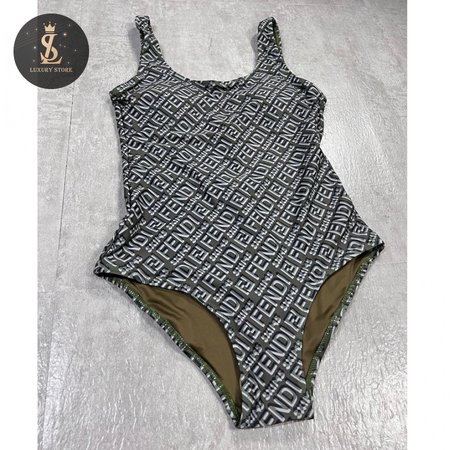 Fendi Black One-Piece Swimsuit