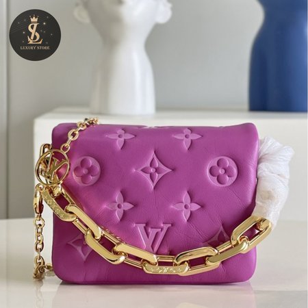 beltbag coussin cruise 22 monogram embossed orchid