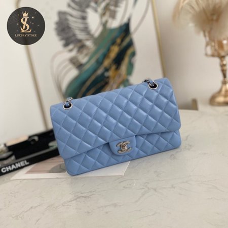 Chanel Chanel Classic Flap Bag A01112 Y04059 Na104 Sky Blue