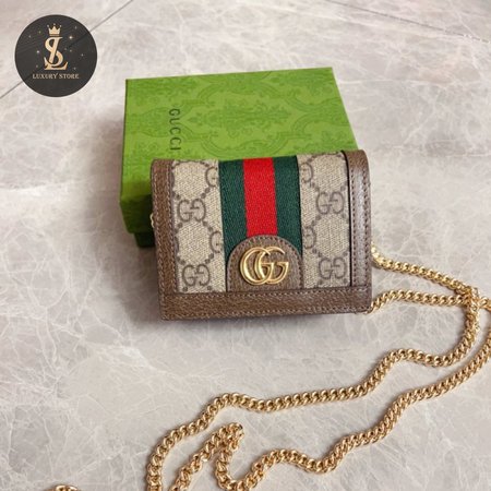 Gucci Ophidia Series GG Card Holder