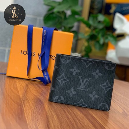 slender wallet monogram eclipse