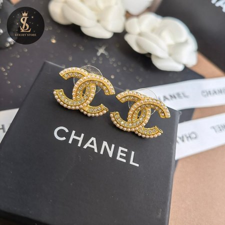 Chanel CC Earrings