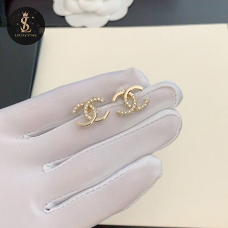 Chanel CC Earrings