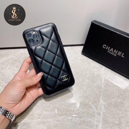 Chanel Leather Phone Case