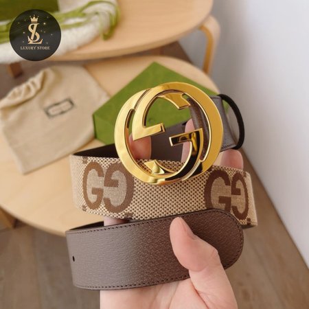 Gucci GG Marmont Jumbo Wide GG Belt