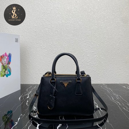 Prada Galleria Micro Bag Black