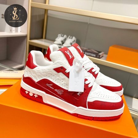 trainer #54 signature red white