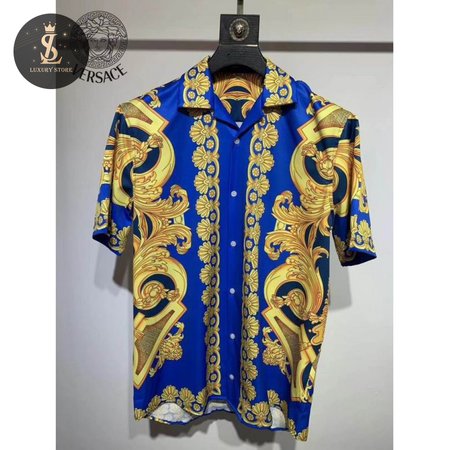 Versace Barocco 660 Silk Shirt