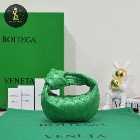 Bottega Veneta Jodie Mini Intrecciato Parakeet