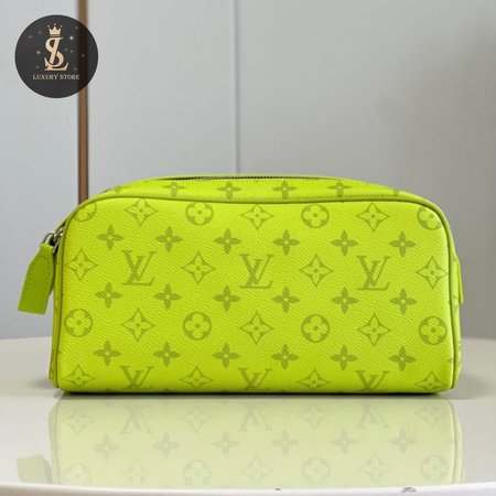 Louis Vuitton Dopp Kit Neon Yellow