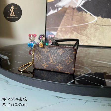 Louis Vuitton Key Pouch Monogram Brown