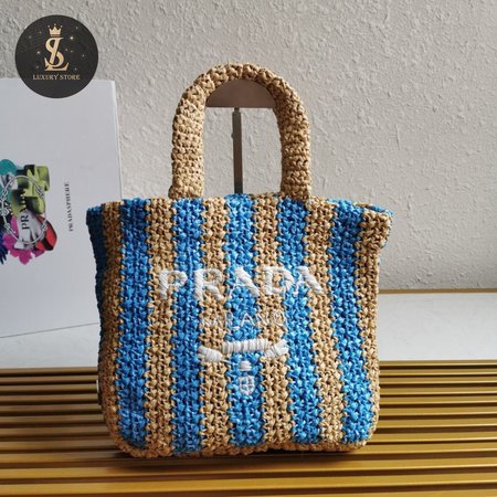 Prada Small Crochet Tote Bag