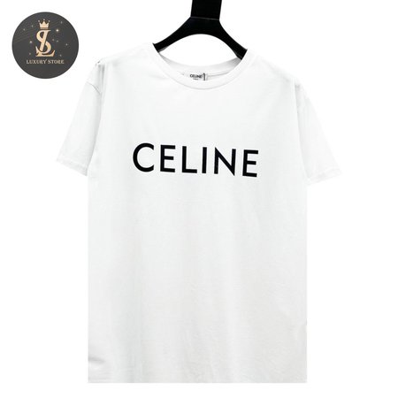 Celine Loose T-Shirt In Cotton Jersey