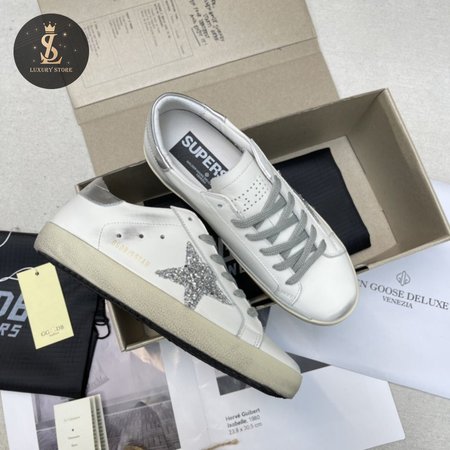 Golden Goose Super-Star Glitter Sneaker