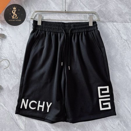 Boy's Givenchy Logo Print Shorts