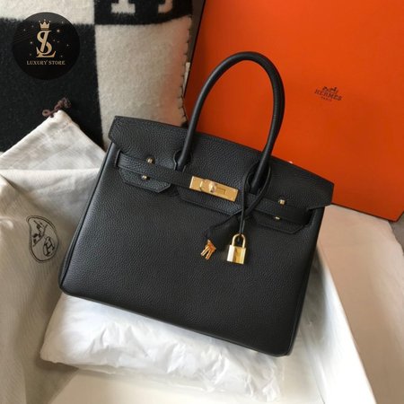 Hermes Birkin 25 Black Togo