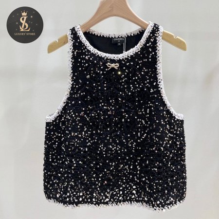 Chanel Retro Sequined Tank Top