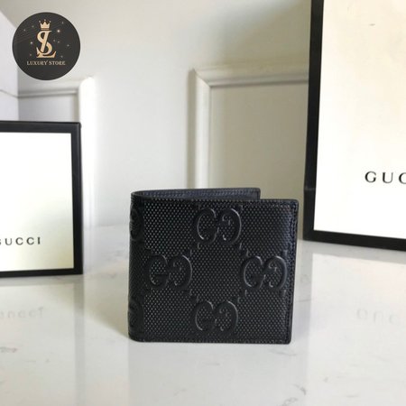 Gucci GG Embossed Coin Wallet