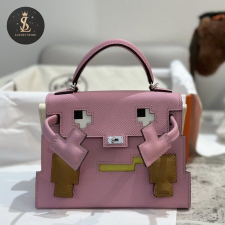 Hermes Kelly Doll Picto Mini Tote