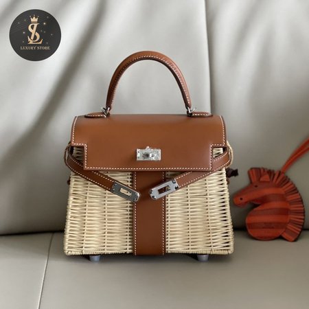 Women Hermes Pre-owned Kelly Picnic Bag