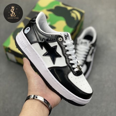 BAPE Bapesta Black Size 36-45