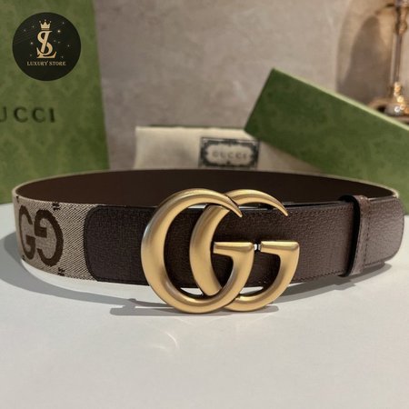 Gucci Jumbo GG Marmont Wide Belt