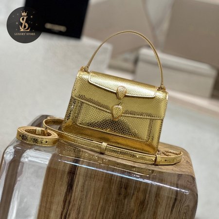 Bvlgari Serpenti Forever Top Handle Gold