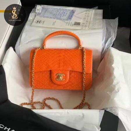 Chanel CF Orange AS2431