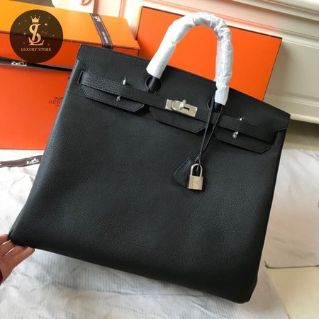 Hermes Birkin HAC Togo 50 Noir Black