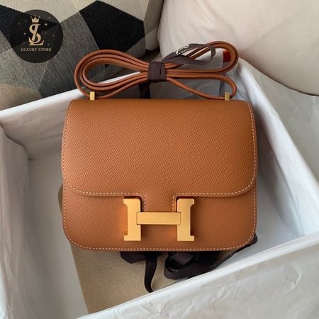 Hermes Constance Mini Gold