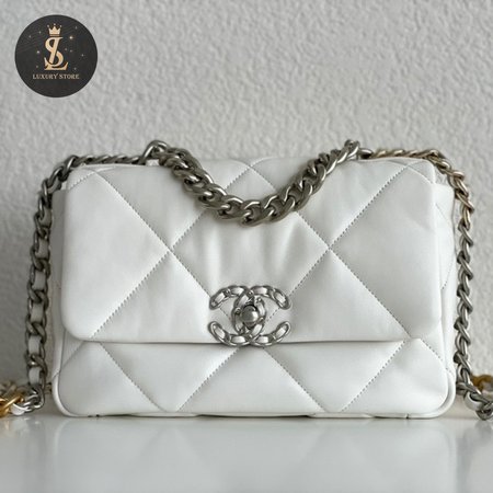 Chanel 19 AS1160 White