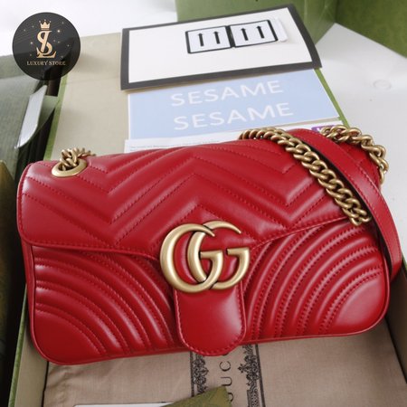 Gucci GG Marmont 443497 Red