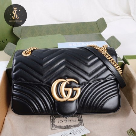 Gucci GG Marmont 443496 Black