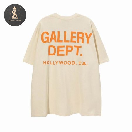 Gallery Dept Souvenir T-Shirt Cream/Orange