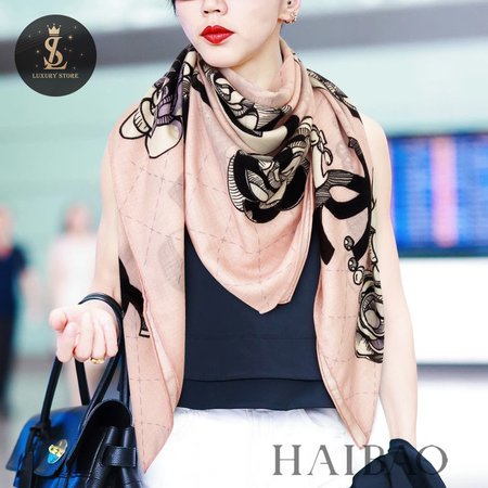 Chanel Cashmere Square Scarf