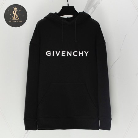 Givenchy Archetype Slim Fit Hoodie BMJ0HC3YAC-001 S-L