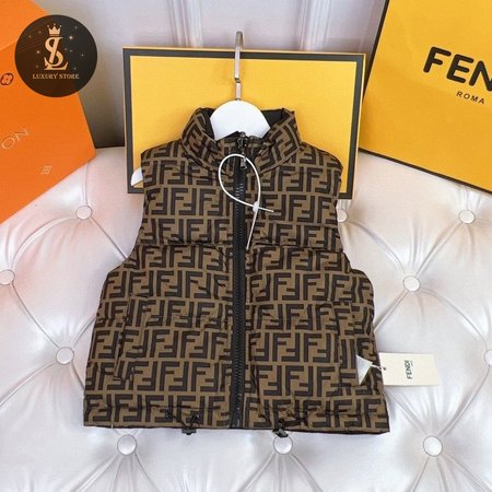 Fendi Brown Vest S-3XL