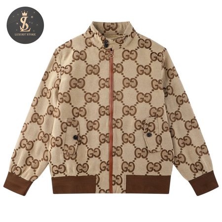 Gucci Jumbo GG Canvas Jacket 680812 M-XL