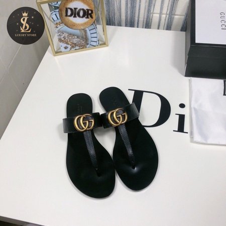 Gucci G Thong Sandal Black 35-41