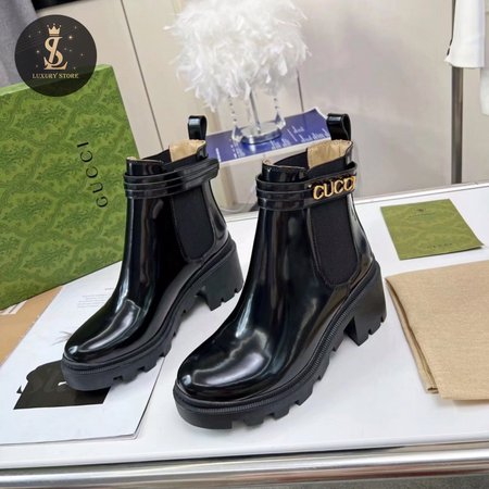 Gucci Ankle Boot With Logo 35-41