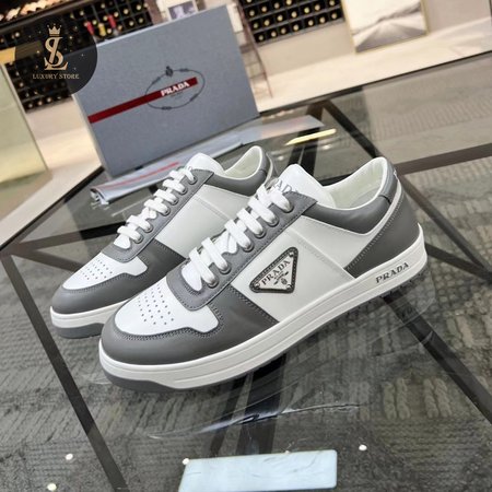 Prada District Perforated Leather Sneakers 35-39