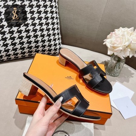 Hermes Oasis Sandal Noir 35-39