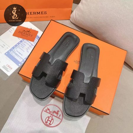 Hermes Oran Sandal Black 35-40