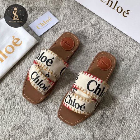 Chloe Woody Flat Mule 35-40