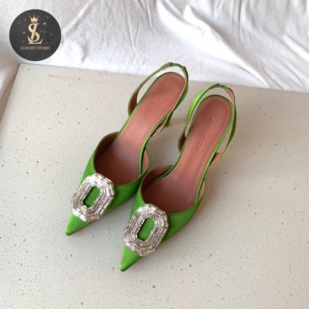 Amina Muaddi Scarpe Con Tacco 35-39